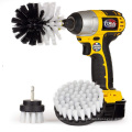 Electric drill brush for cleaning scrub grout carpet dusting brush